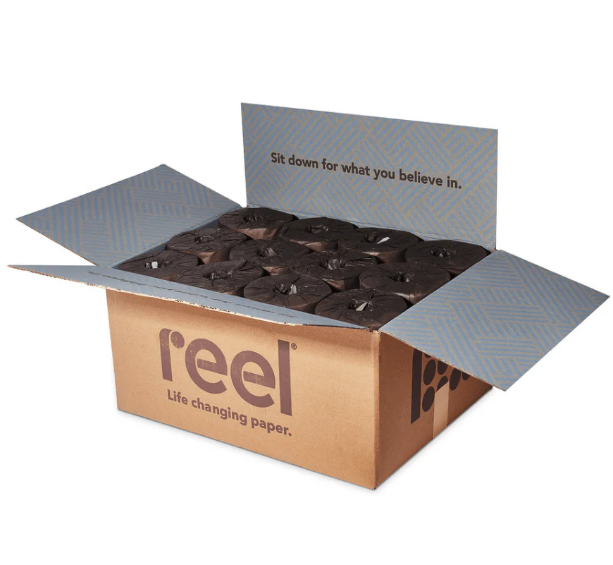 Reel Bamboo Toilet Paper - (12-ct) - Image 5